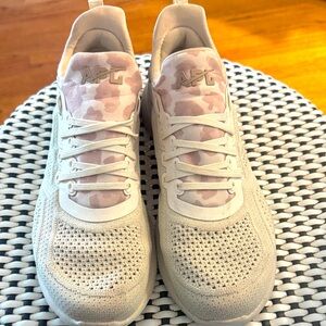 APL Women's Pink and Cream Sneakers